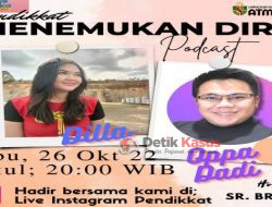 Sukses Laksanakan Podcast bersama Artis Sanggau Kalbar, Dilla Alumni Atma Jaya dalam Tema Menemukan Diri