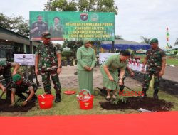 Pangdam XII/Tpr Sambangi Kompi 3 Yonif Mekanis 643/Wns