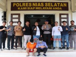 Tersangka HZ Pembunuh Gasali Lahagu Diamankan Polres Nisel dengan Langsung Menyerahkan Diri