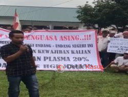 Dua Nama Koperasi Menuntut Hak Plasma agar Diberikan PT DLI