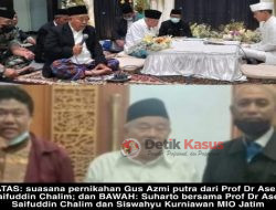 Selamat Prof Dr KH Asep Saifuddin Chalim Mantu Tanggal 11 Bulan 11, Tepat HUT Gus Barra Wabup Mojokerto