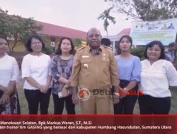 Bupati Manokwari Selatan Apresiasi Guru Matematika Metode Gasing Kabupaten Humbahas