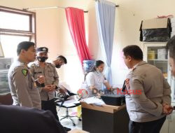 Kabid Dokkes Polda Sumut Berkunjung ke Polres Humbahas 