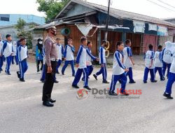 Pengaturan Lalu Lintas Rute Jalur Jalan Santai Dalam Rangka Memperingati HUT SMP NEGERI 1 Ke 63