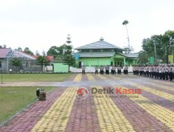 Apel Perdana Wakapolres Humbahas, Ajak Jajarannya Ciptakan Perayaan Natal 2022 Aman dan Kondusif