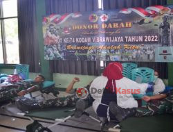 Kodim Bojonegoro Gelar Bakti Sosial Donor Darah