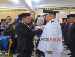 Pemkab Lampung Utara Melaksanakan Pemberhentian dan Pengangkatan PNS