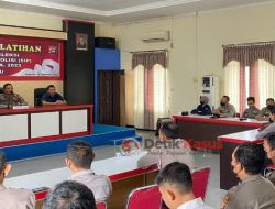 Polres Sekadau Laksanakan Binlat Calon Peserta Seleksi SIP Angkatan ke-52 TA 2023