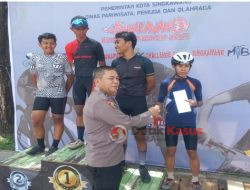 Pam Event Kejuaraan Balap Sepeda Singkawang Bike Championship 2022 