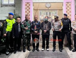 Dirlantas Polda Kalbar bersama Kapolres Singkawang dan Forkompinda Supervisi ke Pos PAM OPS Lilin Kapuas 2022