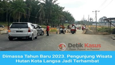 Akibat Jembatan Kebun Baru yang Belum Siap Digunakan, Pengunjung Hutan Kota Langsa, Ambil Jalur Artenatif