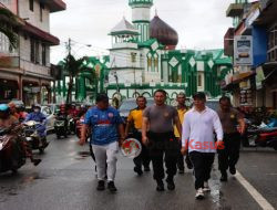 Kapolres Singkawang Olahraga Bersama Dilanjutkan Jumat Curhat bersama Forkompimda dan Tokoh Masyarakat