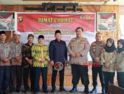 Laksanakan Jumat Curhat, Ini Harapan Kapolres Kapuas Hulu