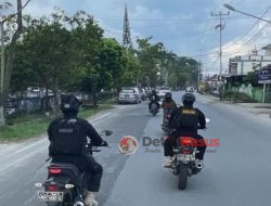 Tim SUS Merpati Polres Singkawang Laksanakan Patroli