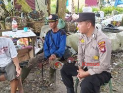 Sambang Pemulung di TPA, Satbinmas Polres Melawi Berikan Imbauan dan Silaturahmi Kamtibmas