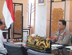 Kapolda Aceh Terima Audiensi Pejabat Kakanwil Kemenkumham Aceh