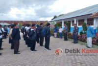 KPU Kabupaten Humbahas menggelar Ujian Seleksi Tertulis Calon Anggota PPS Pemilu 2024, Selasa, (10 /1/2023). (Foto: Dokumen KPU Humbahas)