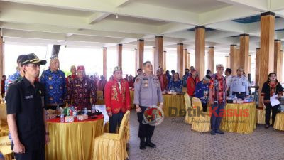 Wakapolres Bengkayang Hadiri Pelantikan Pengurus Dewan Adat Dayak Masa Bakti 2022-2027