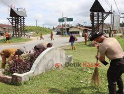 Forkopimda bersama Polres Humbahas, Gotong Royong Persiapan F1H20 Danau Toba