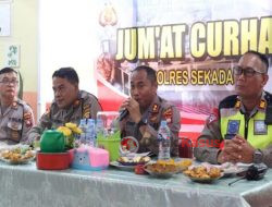 Tampung Aspirasi Masyarakat, Polres Sekadau Gelar Jumat Curhat 