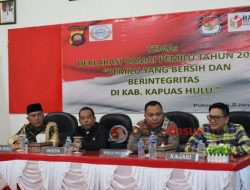 Wakapolres Kapuas Hulu, Hadiri Deklarasi Damai Pemilu Tahun 2024