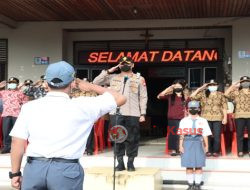 Wakapolres Sekadau Imbau Pelajar menjadi Generasi Patuh Hukum