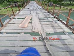 Besok 5 Desa Royongan Perbaiki Jembatan Tua