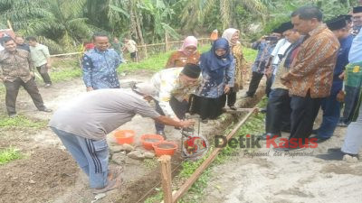 Peletakan Batu Pertama RKB MIN 2,  Dilaksanakan Bupati “Semoga Jadi Fadhilah”