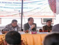 Bupati Humbahas Hadiri Musrenbang Kecamatan Pollung