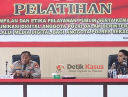 Polres Sekadau Gelar Pelatihan Keterampilan dan Etika Pelayanan Publik