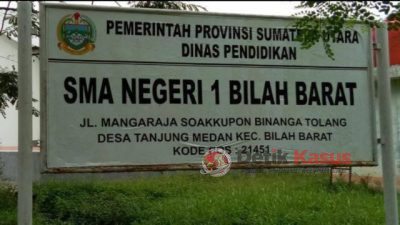 Kuatnya Beking Kepala SMA Negeri 1 Bilahbarat, IMADEM Aksi Dispendik Sumut