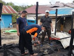 Sat Reskrim Polres Kapuas Hulu Laksanakan Olah TKP Kebakaran Gudang