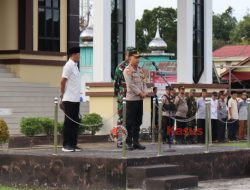 Pimpin Apel Gelar Pasukan Pengamanan Tabligh Akbar Ustadz Abdul Somad, Ini Arahan Wakapolres Kapuas Hulu