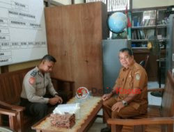 Jalin Sinergitas, Personel Polsek Air Besar Rutin Sambangi Tenaga Pendidik