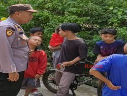 Polsek Pabedilan, Sampaikan Himbauan Kamtibmas kepada Remaja dan Anak-anak