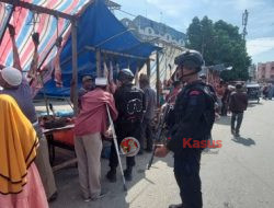 Kompi 2 Batalyon B Pelopor Laksanakan Patroli Harkamtibmas Jelang Bulan Suci Ramadhan 1444 Hijriyah