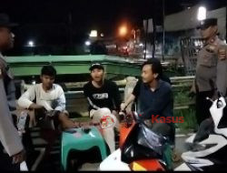 Polsek Babakan Polresta Cirebon Patroli Rutin di Malam Hari