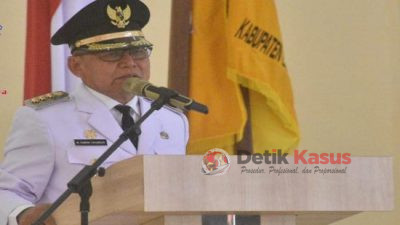 Bupati Lamtim Hadiri Kegiatan Penarikan Mahasiswa KKN IAIN Metro