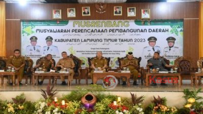 Bupati Dawam buka acara Musrenbang Tingkat Kabupaten Lampung Timur