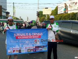 Gelar Keberkahan, Jurnalis dan Ormas di Pontianak Berbagi Takjil di Bulan Suci Ramadan 2023