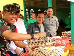 Menyambut Lebaran Idul Fitri 1444H, Dandim 1206/Psb adakan Bazaar Murah