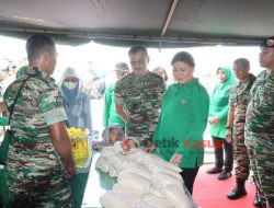 Pangdam XII/Tpr Buka Bazar Murah Ramadhan, Bantu Prajurit dan Masyarakat Peroleh Kebutuhan Lebaran