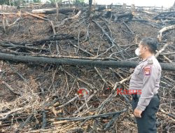 Menindaklanjuti Perintah Kapolda Kalbar, Kapolres Landak Trabas Patroli Karhutla