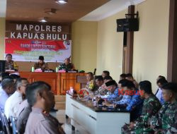 Dandim 1206/PSB Hadiri Rakor Lintas Sektoral Kesiapan Idul Fitri 1444 H/2023 M