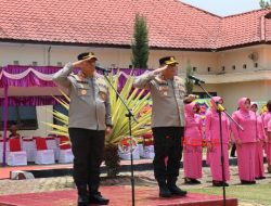 Polres Humbahas Gelar Acara Tradisi Sertijab Kapolres Lama ke Kapolres Baru