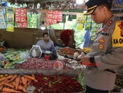 Kapolres Kayong Utara, Melaksanakan Pengecekan Sebagai Bentuk Kontrol Ketersediaan Bapokting