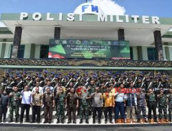 Danrem 121/Abw Menghadiri Kegiatan Pemusnahan Barang Bukti Sabu-sabu Seberat 12,499 Kg