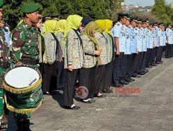 Menyambut Hari Bakti Pemasyarakatan (HBP) Ke-59 Karutan Bandung Tabur Bunga Di Makam Pahlawan 