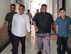 Pengacara dan Kabag Hukum Pemkab Laporkan Kades Habibi ke Polres Tanjab Barat