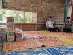 Jalin Silaturrahmi dengan Tokoh Agama, Kapolsek Nisam Saweu Dayah